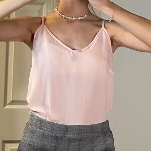Light Pink Atmosphere Cami Tank Top - Size 8